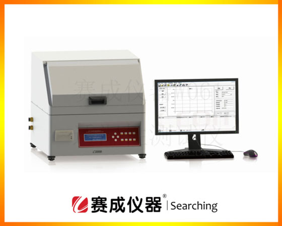 濟南賽成這款W/061水蒸氣透過率測量儀采用稱重法，符合標準《紡織品 織物透濕性試驗方法》提到杯式法測試方法
